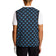 Lyle & Scott Golf gegen Neck Baumwolle Argyle Weste - Dunkle Marine