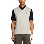 Lyle＆Scott高爾夫V頸輕型背心 - 雲