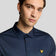 Lyle & Scott Gradient Golf Polo - Dark Navy