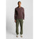 Lyle & Scott Langarm-Strick-Golf-Poloshirt – Beere