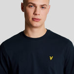 T-shirt de golf Lyle & Scott Plain - Dark Navy