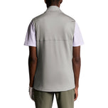 Lyle & Scott Printed Windjammer Full Zip Golf Gilet - True Iron