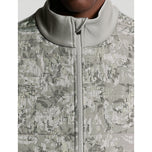 Lyle & Scott Printed Windjammer Full Zip Golf Gilet - True Iron