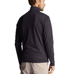 Lyle & Scott Tonal Eagle Tech 1/4 Zip Midlayer - Angkatan Laut Gelap