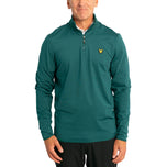 Lyle & Scott Tech 1/4 Zip Midlayer -Golf Green