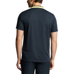 Lyle & Scott Tipps Golf Polo Shirt - Dark Navy/Solar Marker