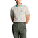 Lyle & Scott Tip Golf Polo Shirt - Pebble/Mineral Turquoise