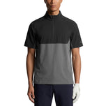Lyle & Scott Windjammer 高爾夫襯衫 - 深黑色/花崗岩