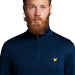 Lyle & Scott Golf Stretch Midlayer - Marine