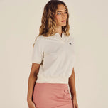 Malbon 女款 Kin Polo 衫 - 象牙色