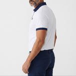 Cross Troy Polo 高尔夫衬衫 - 白色