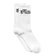 Malbon Bon Script Golf Socks - White
