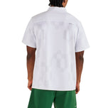 Malbon 퍼포먼스 메쉬 골프 폴로 셔츠 - 화이트