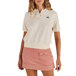 Malbon 女款 Kin Polo 衫 - 象牙色