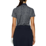 J.Lindeberg Women Minnie Golf Polo Shirt - Navy Melange