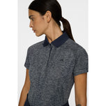 J.Lindeberg Women Minnie Golf Polo Shirt - Navy Melange