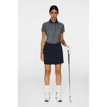 J.Lindeberg Women Minnie Golf Polo Shirt - Navy Melange