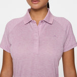 J.Lindeberg Women's Minnie Golf Polo -Hemd - sehr Traubenmischung