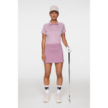J.Lindeberg Women's Minnie Golf Polo -Hemd - sehr Traubenmischung