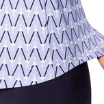 Golftini dames coole meisje lange mouw golfpolo shirt - Nauti & Nice