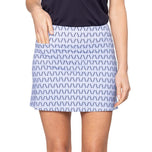 Golftini Women's Nauti & Nice 17,5 "Golf Skort - Bleu