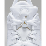 Nike Jordan Retro 6 Golf Shoes - White/Khaki