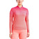 Nivo dames lolita uv lange mouw mock nek golfshirt - kersen