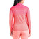Nivo dames lolita uv lange mouw mock nek golfshirt - kersen