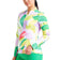 Nivo Wanita Lolita UV Lengan Panjang Mock Neck Golf Shirt - Green Classic