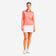 Nivo Women Nina Livcool Long Sleeve Mock Neck Golf Shirt - Melon