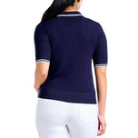 Nivo Women Vy Sweater Golf Polo Shirt - Navy