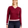 Nivo Sofia Golfpullover mit V-Ausschnitt für Damen – Kirsche