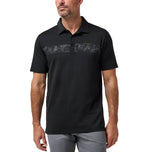 Kaos Polo Golf Penerbangan Travis Mathew Performance Jersey - Hitam