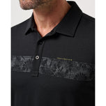Kaos Polo Golf Penerbangan Travis Mathew Performance Jersey - Hitam