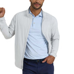 Peter Millar Dunes Golf Jacket - British Grey