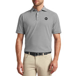 Peter Millar Hales Performance Jersey Golf Polo Shirt - Hitam
