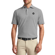 Peter Millar Hales Performance Jersey Golf Polo Shirt - Schwarz