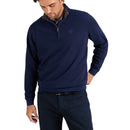 Peter Millar Ridgeline Knit Golf Quarter Zip für Herren – Marineblau