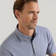 Polo de golf en jersey à manches longues Peter Millar Solid Performance - Marine