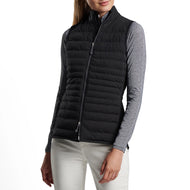 Peter Millar Women's Fuse Hybrid Golf Vest - Black