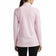 Peter Millar Women's Sugar Stripe Perth 1/4 Midlayer - Palmer Pink