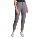 Peter Millar Women's Surge Gingham Performance Performance Pantalon de golf - noir