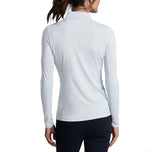 Peter Millar 여자의 가벼운 크라운 선 골프 셔츠 - 화이트