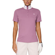 J. Lindeberg Women's Piper Golf Polo -Hemd - sehr Traube
