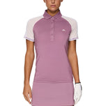 J. Lindeberg Women's Priya Golf Polo -Hemd - sehr Traube