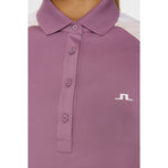 J. Lindeberg Women's Priya Golf Polo -Hemd - sehr Traube