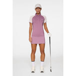 J. Lindeberg Women's Priya Golf Polo -Hemd - sehr Traube