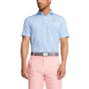Puma AP Mattr Traditions Golf Polo Shirt - Regal Blue/ White Glow
