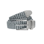 Puma Braided Weave Belt - Ash Grey/Slate Sky