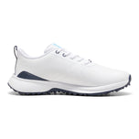 Puma Fusion Grip 6 Evo Spikeless Golf Shoes - Puma White/Puma Silver